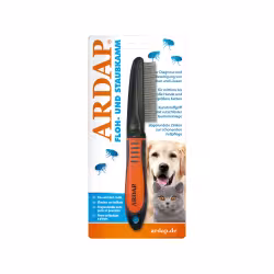 ARDAP Floh- und Staubkamm für Hunde und Katzen 77435