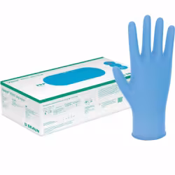 B. Braun Vasco Nitril sky blue Einmalhandschuhe