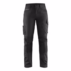 BLAKLÄDER Damen Stretch Servicehose 7195 schwarz/ dunkelgrau 1.00193E+13