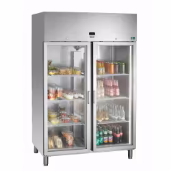 Bartscher Glastürenkühlschrank 1400 GN210 700601