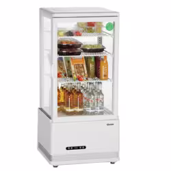 Bartscher Mini-Kühlvitrine 78L-WE/L 700878G