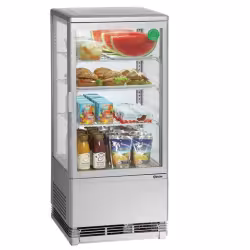 Bartscher Mini-Kühlvitrine 78L