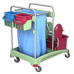 Cleankeeper Antibakterieller Gerätewagen I - 5 2 x 20