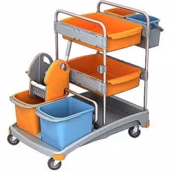 Cleankeeper Gerätewagen I - 12 2 x 20 l