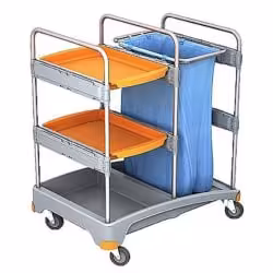 Cleankeeper Systemwagen I - 13 1 Abfallsack 120 l - blau