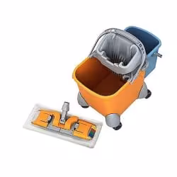 Cleankeeper Wischset 2 - mit Rollen 5-teiliges Wisch-Set