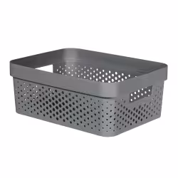 Curver INFINITY RECYCLING Box mit Lochmuster 11 L K245679KG43KK