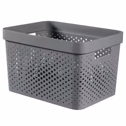Curver INFINITY RECYCLING Box mit Lochmuster 17 L K245661KG43KK