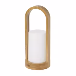 DUNI LED Kerzenhalter Easy Bambus