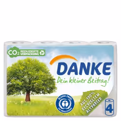 Danke Haushaltsrollen aus 100%-Recyclingpapier 3541010