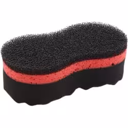 De Witte Duo Schwamm schwarz/rot mit Anti-Insekten-Schicht 460100236