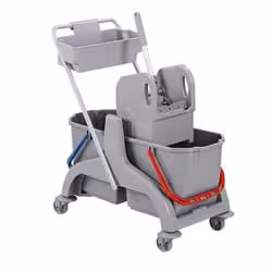 Doppelfahreimer 2x18 Liter Farbe: grau