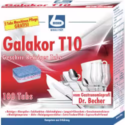 Dr. Becher Galakor T10 Geschirrreiniger-Tabs 1781000