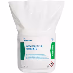 Dr. Schumacher DESCOSEPT Pur Wipes RTU Desinfektionstücher 00-323-RS120