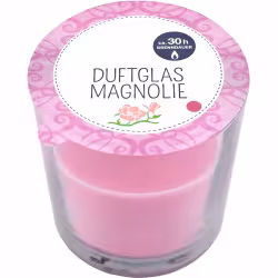 Duftkerze im Glas Duft: Magnolie