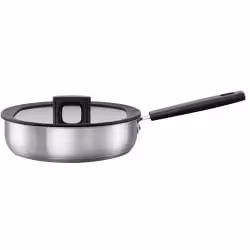 Fiskars Hard Face Steel Schmorpfanne mit Deckel