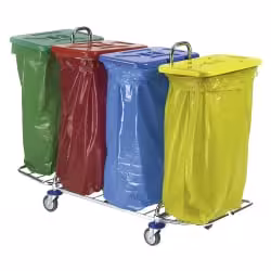 Floorstar Abfallsammelwagen Trennwagen 4 TW 4 m De.