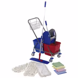 Floorstar Doppelfahrwagen Cleaning Kit M SOLID 2 x 17 l FCK M 50