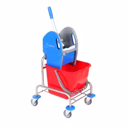 Floorstar Einfachfahreimer EFA 25 ES ESTAWA 25 l - Edelstahl EFA 25 ES