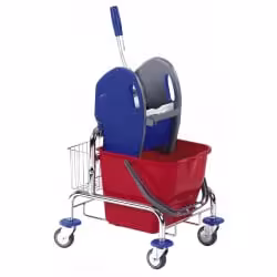 Floorstar Einfachfahrwagen mit Korb 17 l SOLID