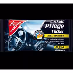 G&G Cockpittücher-Reinigungstücher 1 Packung = 30 Stück