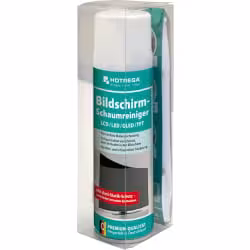 HOTREGA Bildschirm-Schaumreiniger + Microfasertuch H400027