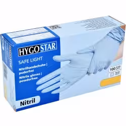 HYGOSTAR Nitrilhandschuhe Safe Light