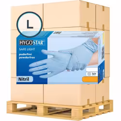 HYGOSTAR Nitrilhandschuhe Safe Light