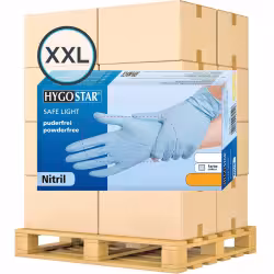 HYGOSTAR Nitrilhandschuhe Safe Light