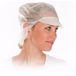 HYGOSTAR Schildmütze Polypropylen mit Haarschutz 1288