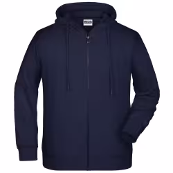 James & Nicholson Zip Hoody mit Kapuze 8026 8026