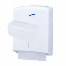 Jofel Handtuchpapierspender Azur + Handtuchpapier 1 Karton Handtuchpapier 1-lagig