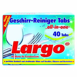Largo Geschirr-Reiniger Tabs "all-in-one" 60115