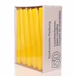 Leuchterkerze gelb AG-310