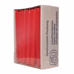 Leuchterkerze rot AG-309