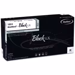 MaiMed - Black LX Einmalhandschuhe Latex 74447