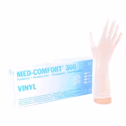 Med-Comfort 300 - Vinyl-Einmalhandschuhe 01280-CS