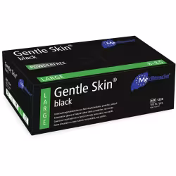 Meditrade Gentle Skin Black Latex Untersuchungshandschuh 1224L
