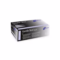 Meditrade Gentle Skin Black Latex Untersuchungshandschuh 1224M