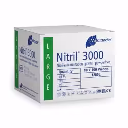 Meditrade Nitril 3000 Untersuchungshandschuh 1280L