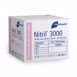 Meditrade Nitril 3000 Untersuchungshandschuh 1280XL