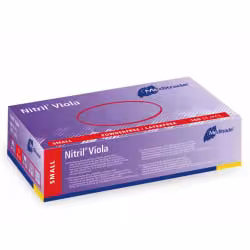 Meditrade Nitril Viola Einmalhandschuhe