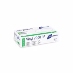Meditrade Vinyl 2000 PF Untersuchungshandschuh 1251L