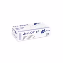 Meditrade Vinyl 2000 PF Untersuchungshandschuh 1251M
