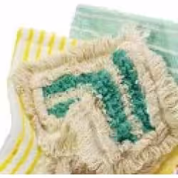 Meiko Wischbezüge "Micro-Borstenmopp gelb/weiß" 943045