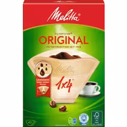 Melitta Filtertüten 1x4/40 AROMA 4006508206933