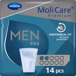 MoliCare Premium MEN pad Inkontinenzeinlage 1686001