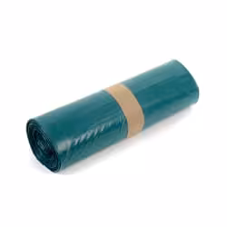 Müllsäcke blau gerollt