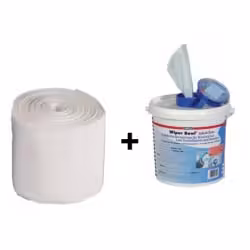 Multitex Wipes Rolle DR 100% PET & Spendereimer 11830-02