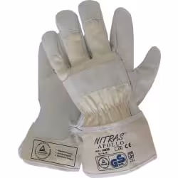 NITRAS "Herkules" Rindvolllederhandschuhe 1403BB-10